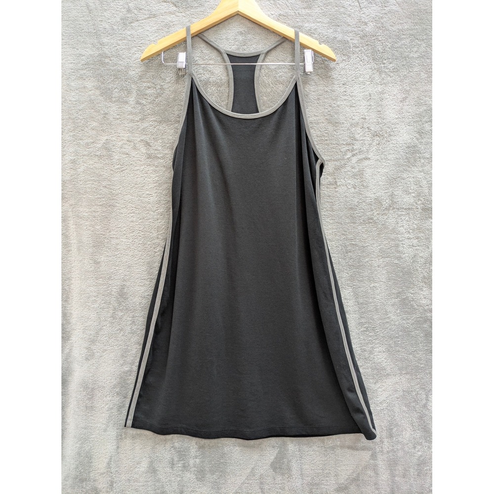 Athleisure Mini Dress Women XXL American Eagle Maddie Kenzie Ziegler Gray Stripe